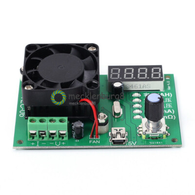 Battery Capacity Tester 16W Electric Load Max 500AH LED Display w/ Fan NEW
