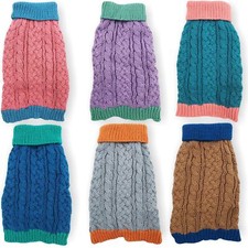 Dog Warm Sweater Knitwear Jumper Winter Clothes Puppy Cat Coat Small Large Pet