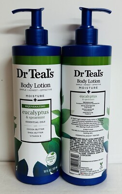 2-Pack Dr Teal's Eucalyptus & Spearmint Moisturizing Body Lotion