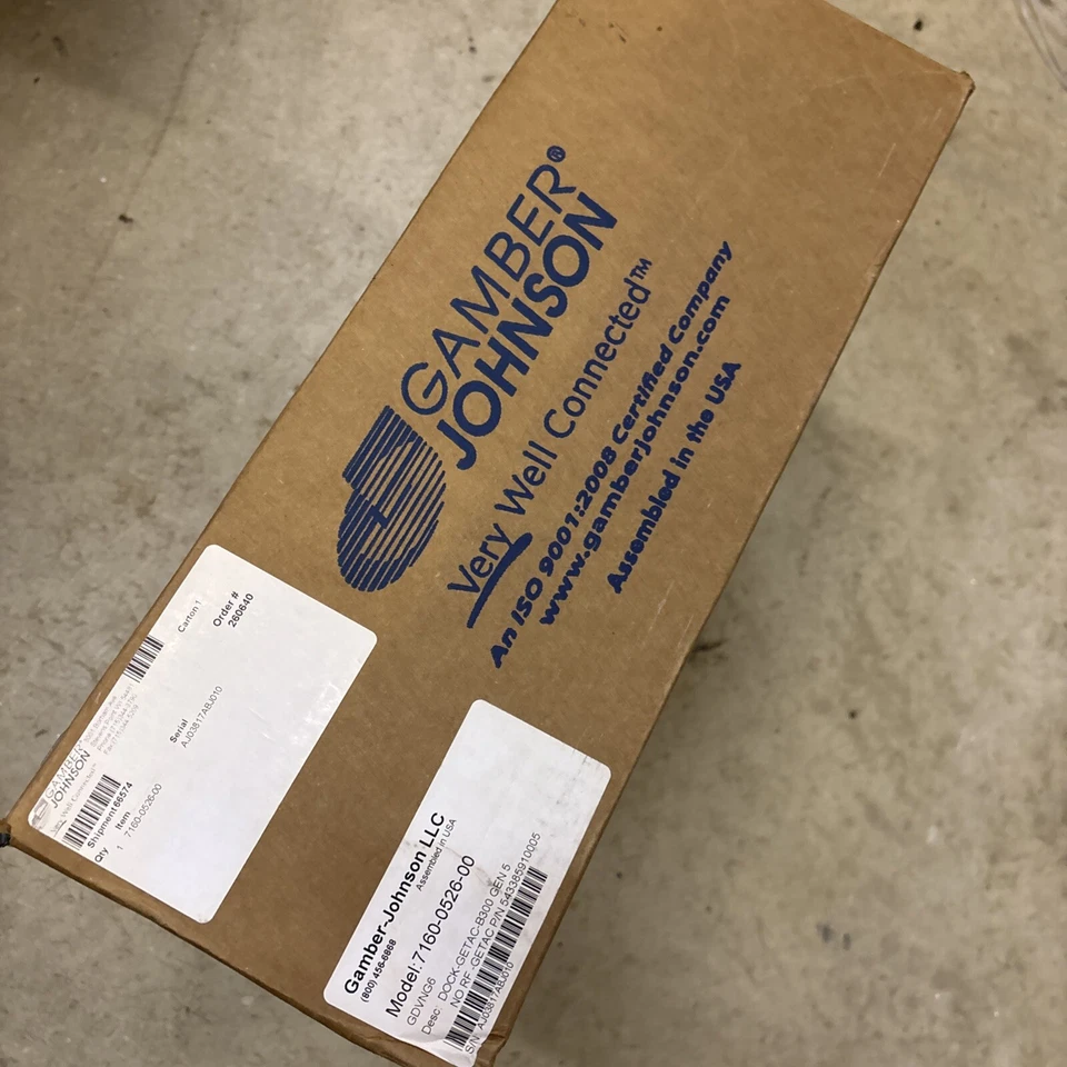 Gamber Johnson Docking Station 7160-0526-00 Getac B300 Gen 5 - Image 2 of 2