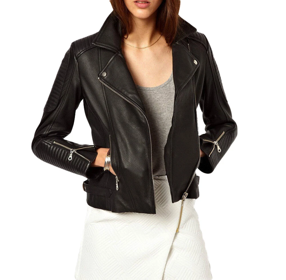 Size xs women's genuine leather coats & jackets hotsell