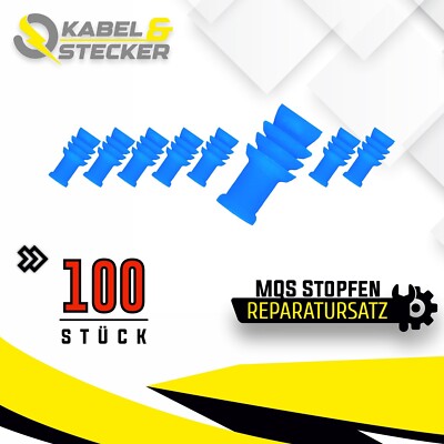 100er Set MCON MQS Quadlok ELA Blindstopfen Dichtung Seal Gedichtet Abdichtung