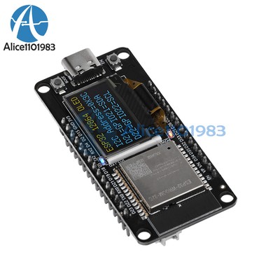 0.96'' ESP32 ESP-WROOM-32D WIFI Bluetooth Development Board OLED CH340C Module
