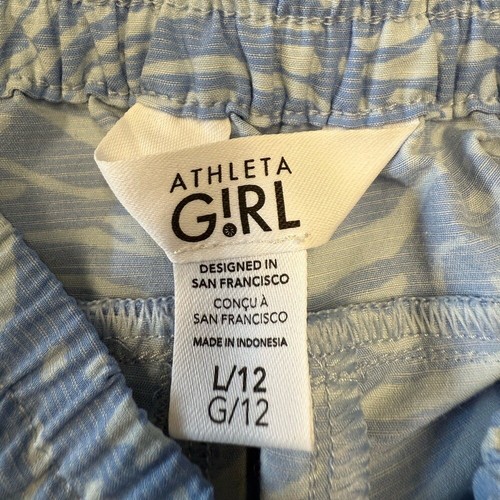 Athleta Girl Size Large 12 Dive In Boardshort Blue - Picture 3 of 5