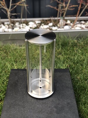 Grablaterne Grablampe Edelstahl Neu Groß Modern Grableuchte Hochwertig