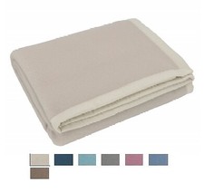 Coperta Coperte di Pura Lana Matrimoniale Maxi Invernale  Daisy 450gr/mq SOMMA