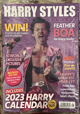 HARRY STYLES  Magazine ANNUAL REVIEW 2023 CALENDAR