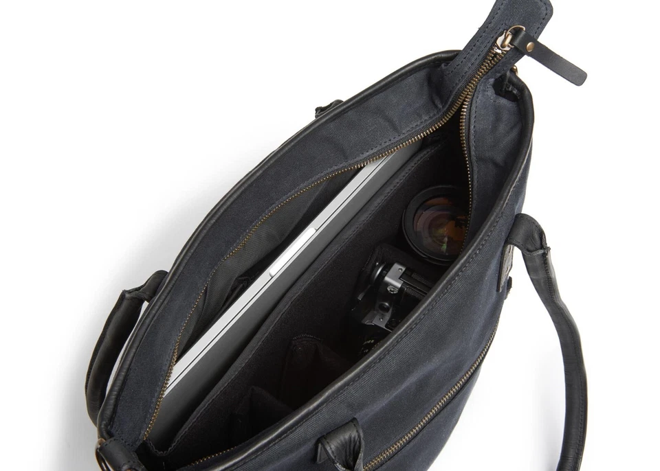 Bolso de Mano Ona Capri II Lente de Cámara DSLR Laptop Tableta Bolso Grande de Hombro Estuche  Foto 3 de 4