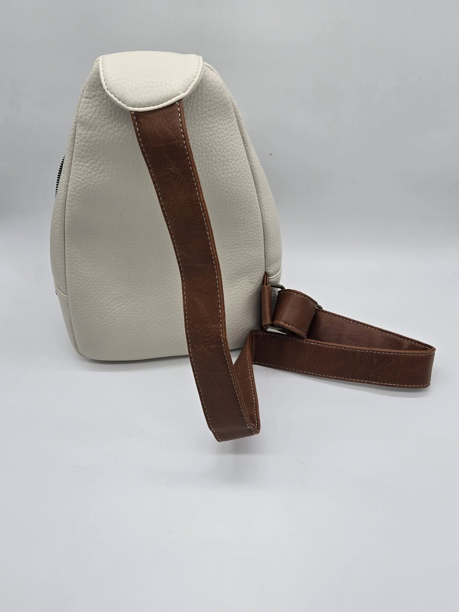 White Mountain Women's Leather Crossbody/Shoulder Bag
