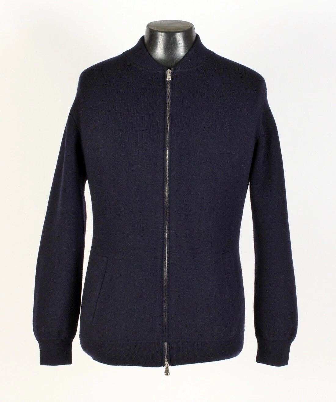 Brunello Cucinelli — Brunello Cucinelli Cashmere Sweater Jacket - Blue - XL - $3695 Retail