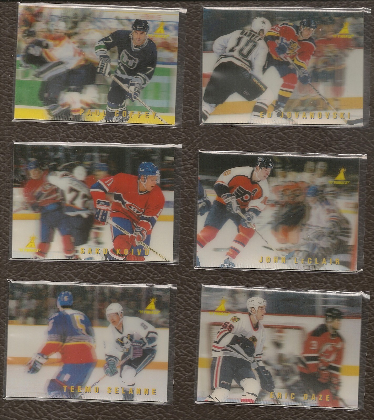 Eric Daze 1996-97 Pinnacle Ice Breakers McDonalds 3D #McD 3