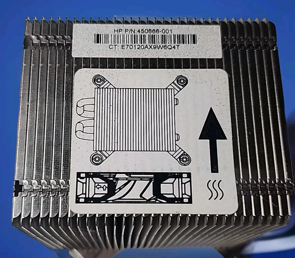 HP 450666-001 Heat-Sink for DC5700 / DC5800 / DC5850 Desktops - Image 3 of 4