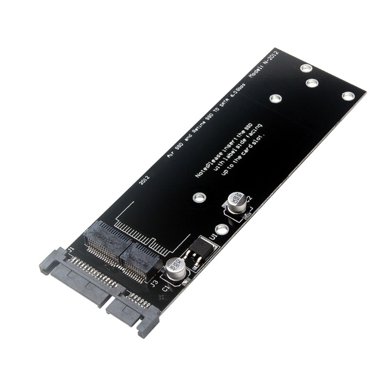 SSD to SATA Adapter Card Slot Upgrades Your 2012 Laptop s Storage Solution-image