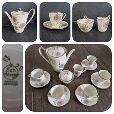 50er 🏵️ Mokkaservice * Mokka Espresso  14-tlg. 🏵️ Zeh Scherzer 🏵️ Vintage