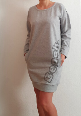 BENCH Sweatjacke, Sweatkleid, Hoodie, Kleid, Pullover, Gr. 36-38, S-M