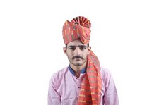 Printed Royal look Traditional Turban Rajasthani Rajputi ,Safa