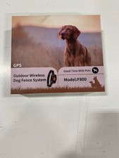 Outdoor GPS Wireless Dog Fence System Model: F800 Good Time With Pets