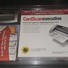 CardScan Executive 700 Compact Business Card Scanner