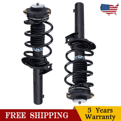 Pair Front Shock Struts Assembly For VW Jetta Beetle Golf Passat Audi A3 172311