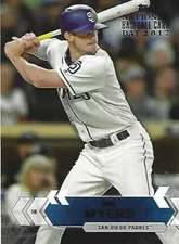 Wil Myers 2017 Padres Topps National Baseball Card Day #SDP-4 Rays 2013 ROY Star