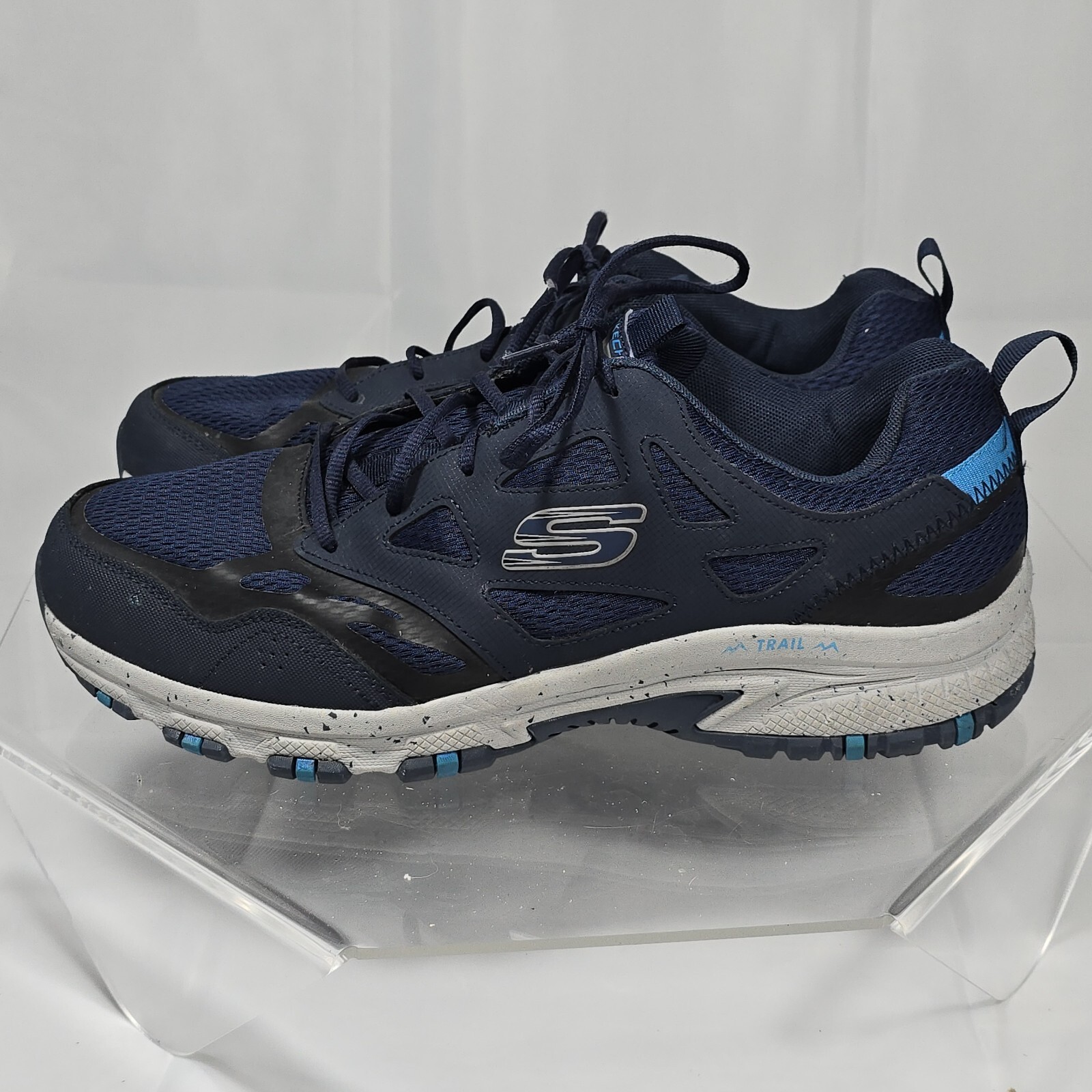 SAOLA Sneakers Skechers Hillcrest Trail Running Escursionismo Uomo 14 Blu Sintetiche