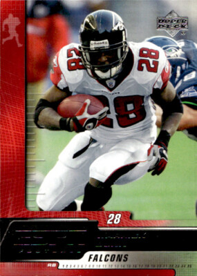 2005 Upper Deck ESPN Warrick Dunn 5 Atlanta Falcons