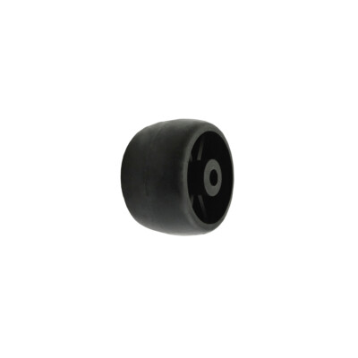Möbelrolle MKN DRK Serie, 2x 50X12mm, Kunststoff, PA6, schwarz, 50 KG Möbelrolle MKN DRK Serie, 2x 50X12mm, Kunststoff, PA6, schwarz, 50 KG