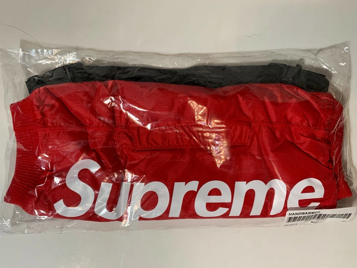 NEW LOT SET SUPREME HAND WARMER CORDURA BLACK RED BLUE CAMO