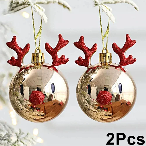 2024 12Pack Small Christmas Decor Baubles Tree Xmas Balls Party Wedding Ornament - Picture 22 of 22