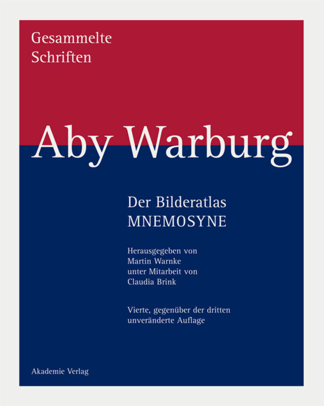 Thumbnail - Martin Warnke; Claudia Brink / Aby Warburg: Gesammelte Schriften -