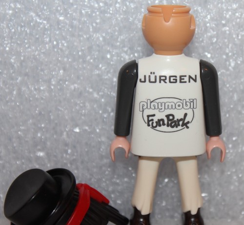 Playmobil " Fun Park Jürgen " Promotion Advertising Figure TOP Condition - Picture 3 of 3