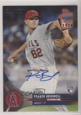 2018 Topps National Baseball Card Day 19/250 Parker Bridwell Rookie Auto RC 7l6. rookie card picture