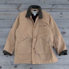 LL Bean Original Field Coat Mens XL Canvas Re...