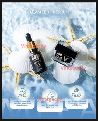 MEEA -Big size EXP.2028 DNA Pro Collagen Cream 30g + V2 BAKUCHIOL AMPOULE  30ml 