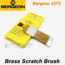 Swiss Bergeon 2272 Brass Scratch Brush for Watch Polishing  Cleaning.