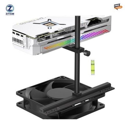 GPU Support Bracket Adjustable 129mm Aluminum Anti Sag Graphics Card Stand