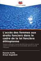Kassim Kuffa (U. A.) | L'accèS Des Femmes Aux Droits Fonciers Dans Le Cadre...