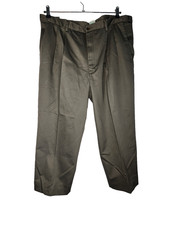 Duck Head Premium Pleated Chino Pants in Forest Green Size 38 x 26.5