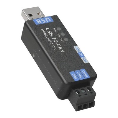 USB CAN Adapter UTC-T01 with Terminal Block Direct Wiring CANH CANL GND