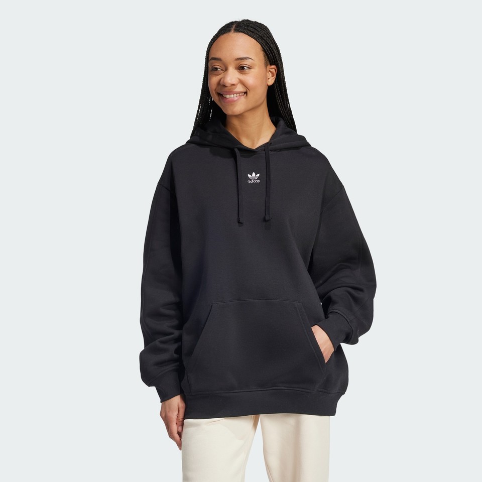 adidas women Essentials Oversized Fleece Hoodie