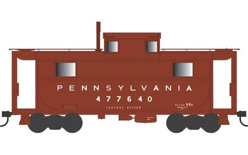Bowser ~ Escala HO ~ Caboose de acero Clase N5 ~ Pennsylvania PRR #477651 ~ 43372 | Zustand: New