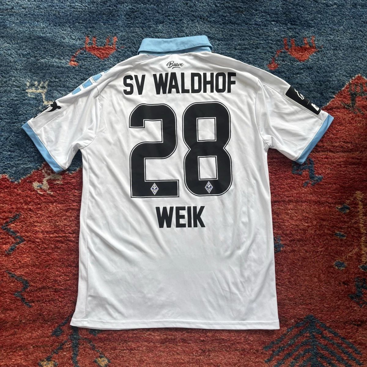 Maillot De Foot Vintage Waldhof Mannheim Domicile 2000 - Fan World - Taille XL - Porté