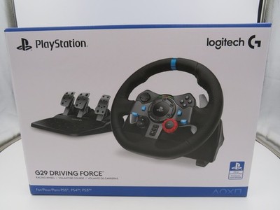 Logitech G29 Driving Force Racing Wheel and Floor Pedals Black NEW