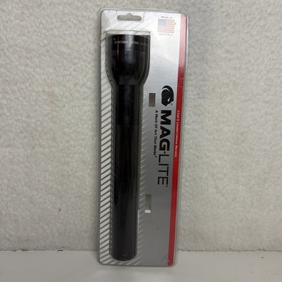 1999 Mag Lite 3 D Cell Flashlight Black S3D016 New Old Stock Made In USA Sealed