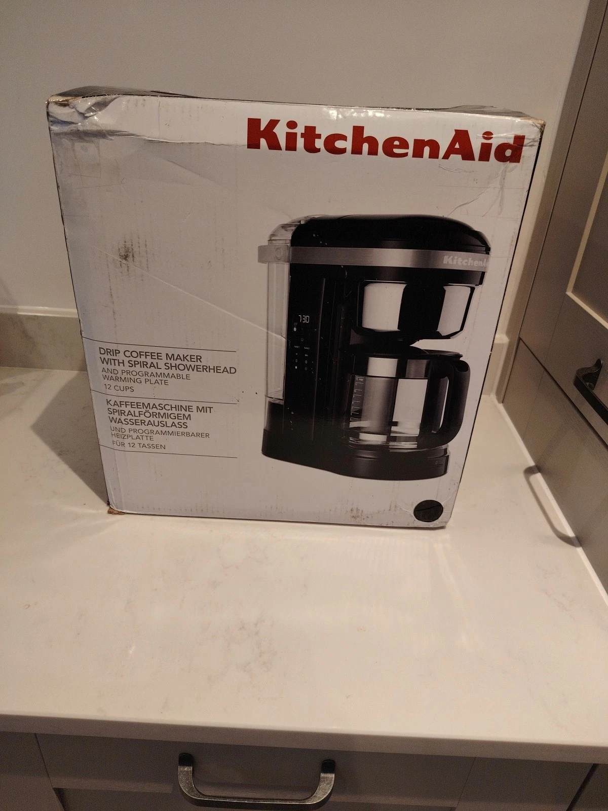KitchenAid 12 Cup Drip Coffee Maker Onyx Black
Opens in a new window or tab