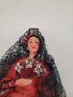 VTG Hand Painted Munecos Carselle Marc. Spanish Flamenco Dancer Doll — photo 8