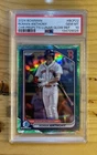 2024 Bowman Chrome Prospects Roman Anthony RC PSA-10 Lunar Glow Refractor #BCP22