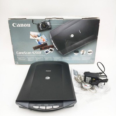 Canon CanoScan 4200F Farb-A4-Scanner Flachbett Desktop - Originalverpackt sehr guter Zustand