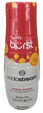 Sodastream Bubly Burst Peach Mango Beverage Mix 14.9 oz Soda Stream