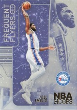 2022-23 Hoops Winter #10 Joel Embiid Frequent Flyers Philadelphia 76ers